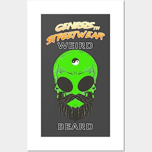 Genesis Streetwear - Weird Beard Posters and Art